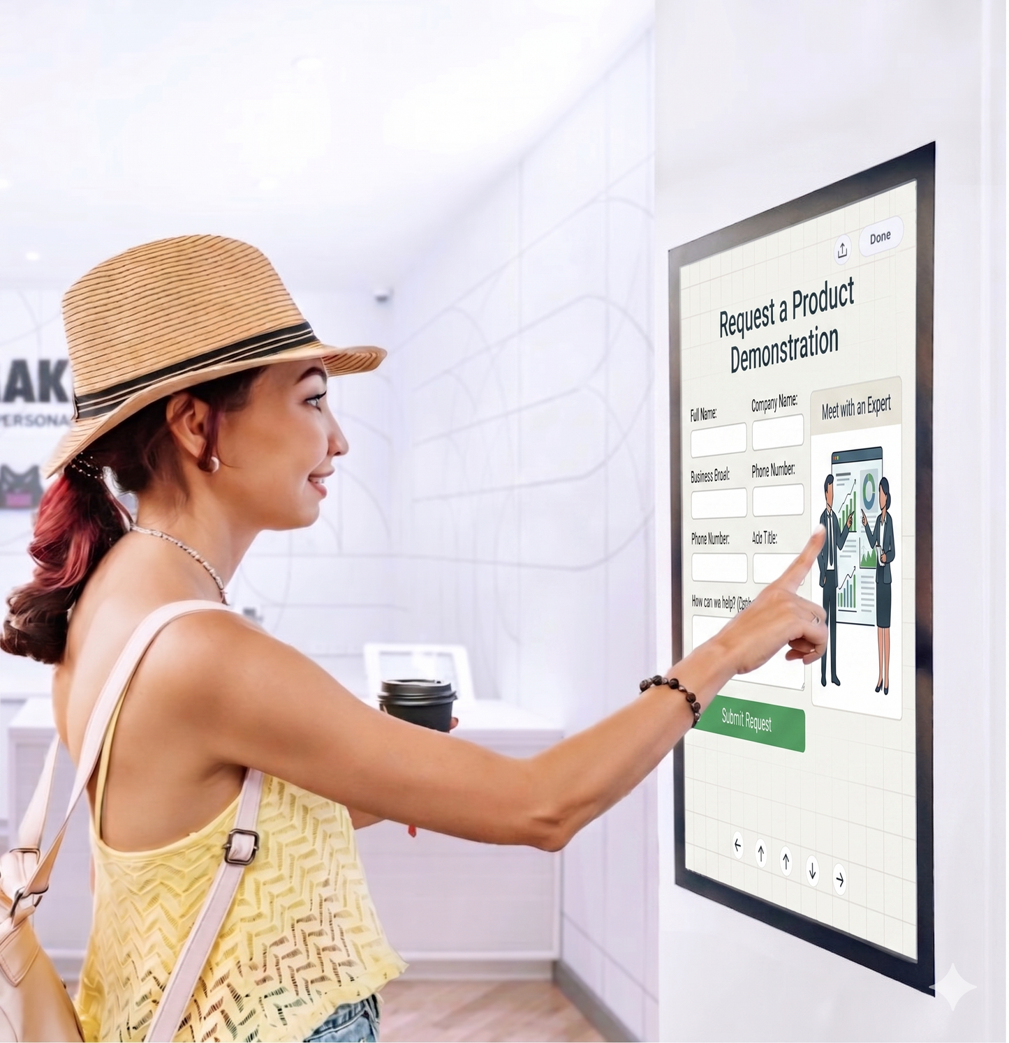 32″ FHD Capacitive Touch Screen