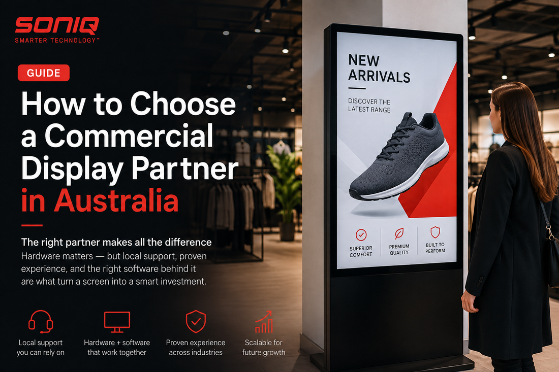 How to Choose a Commercial Display Partner in Australia
