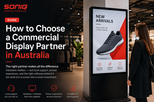 How to Choose a Commercial Display Partner in Australia
