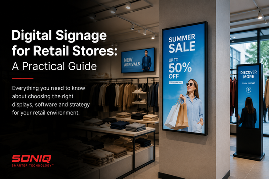Digital Signage for Retail Stores: A Practical Guid