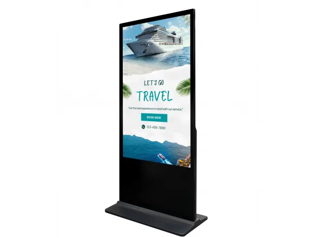 65″ 4K Slim Non-touch Display Kiosk