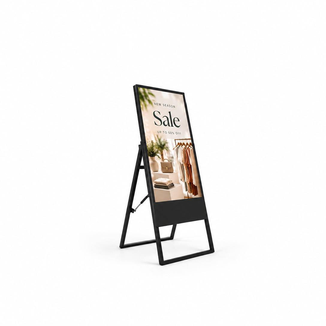 43″ UHD A-Frame Digital Signage Display