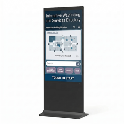 65″ 4K Freestanding Touch Display (Android 11)