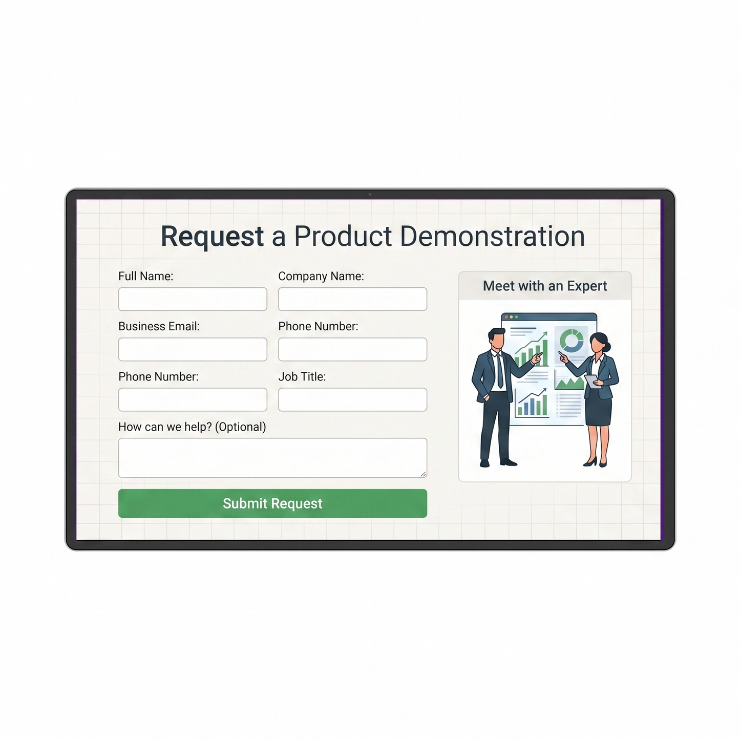 32″ FHD Capacitive Touch Screen