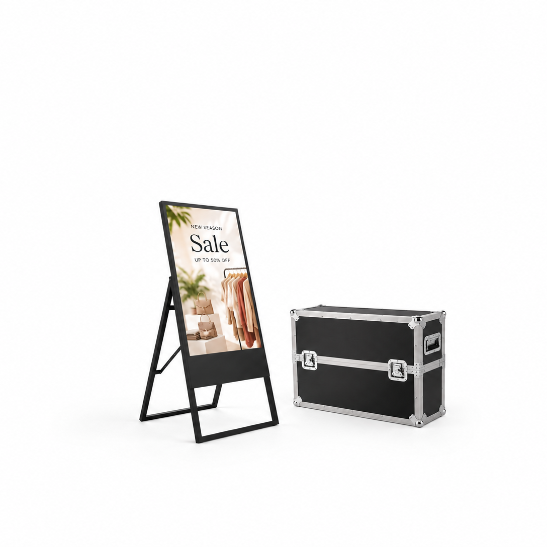 43″ UHD A-Frame Digital Signage Display